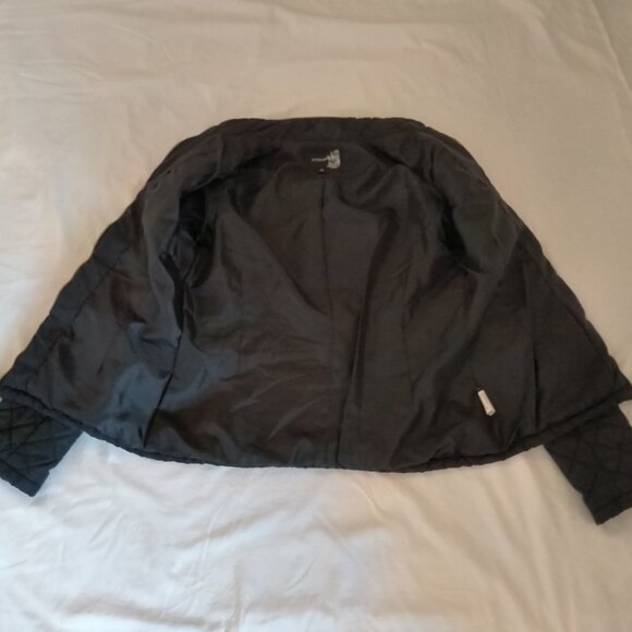 Attentif diamond shaped quilt pattern women jacket size 38 - Picture 4 of 7